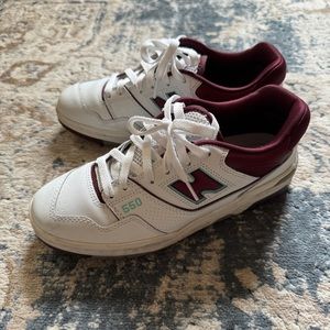 New Balance 550 in burgundy cyan - M 7.5